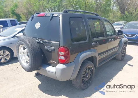 2005 Jeep Liberty Sport из США, поврежденный, VIN 1J4GL48K35W597436